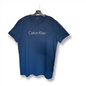 Calvin Klein Men’s T-Shirt Insignia Blue (X-Large)